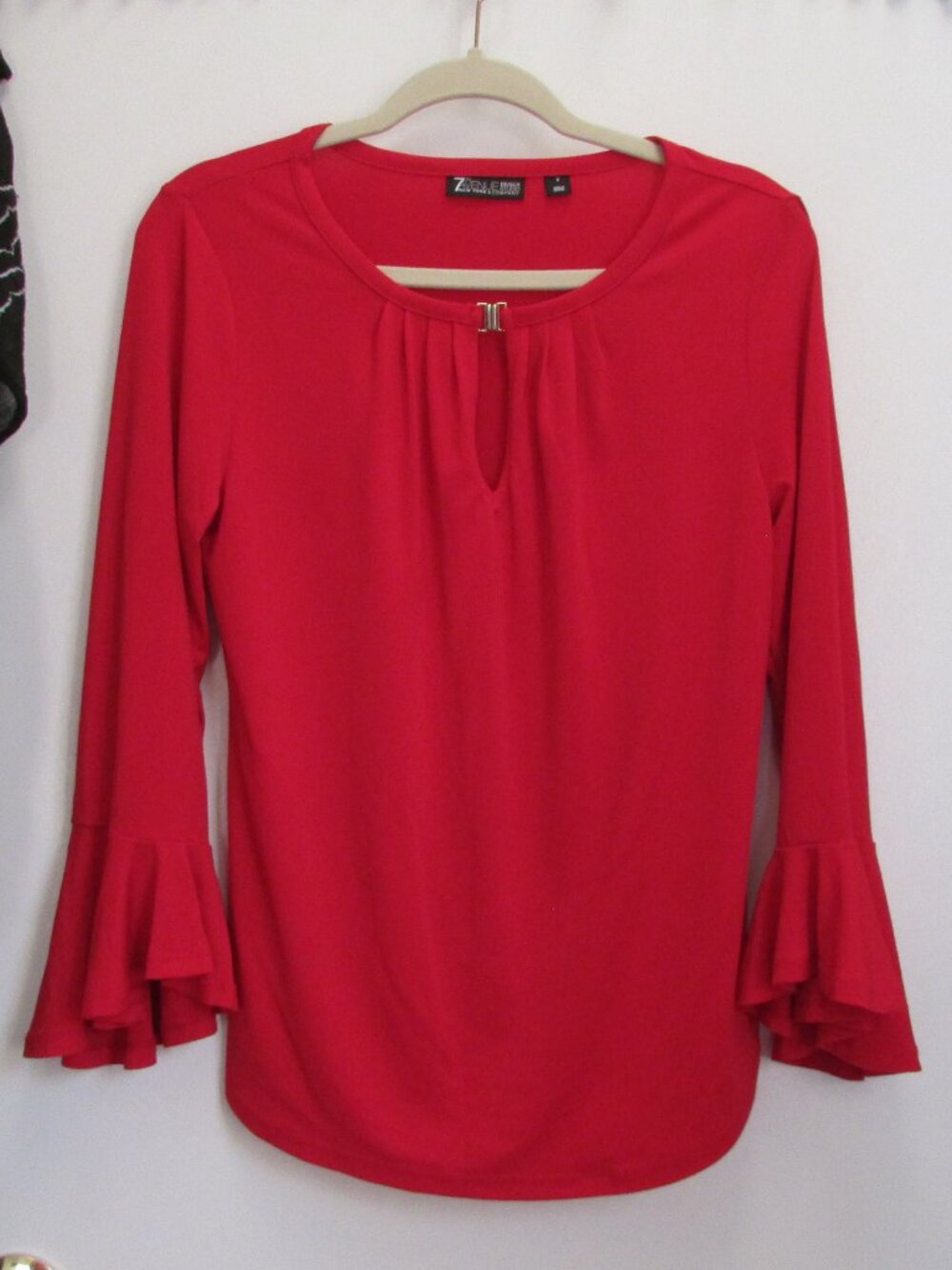 NY&Co Red Festive Blouse